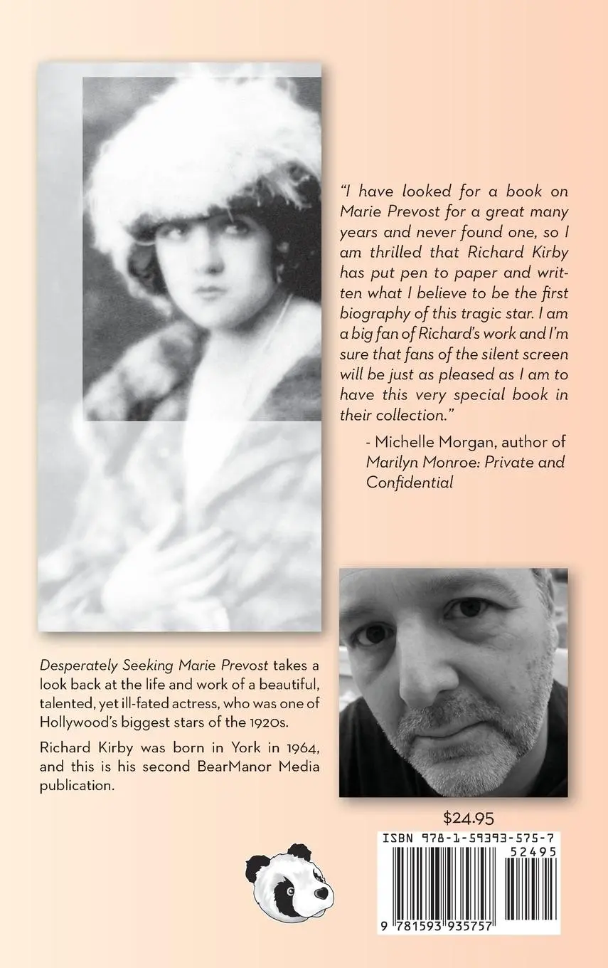 Rückseite: 9781593935757 | Desperately Seeking Marie Prevost (Hardback) | Richard Kirby | Buch