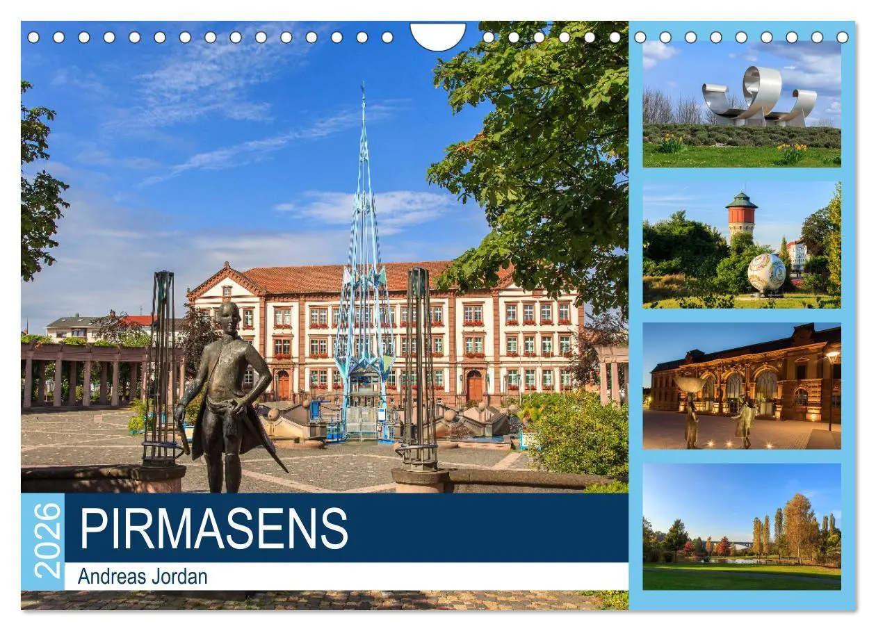 Cover: 9783457895757 | Pirmasens (Wandkalender 2026 DIN A4 quer), CALVENDO Monatskalender