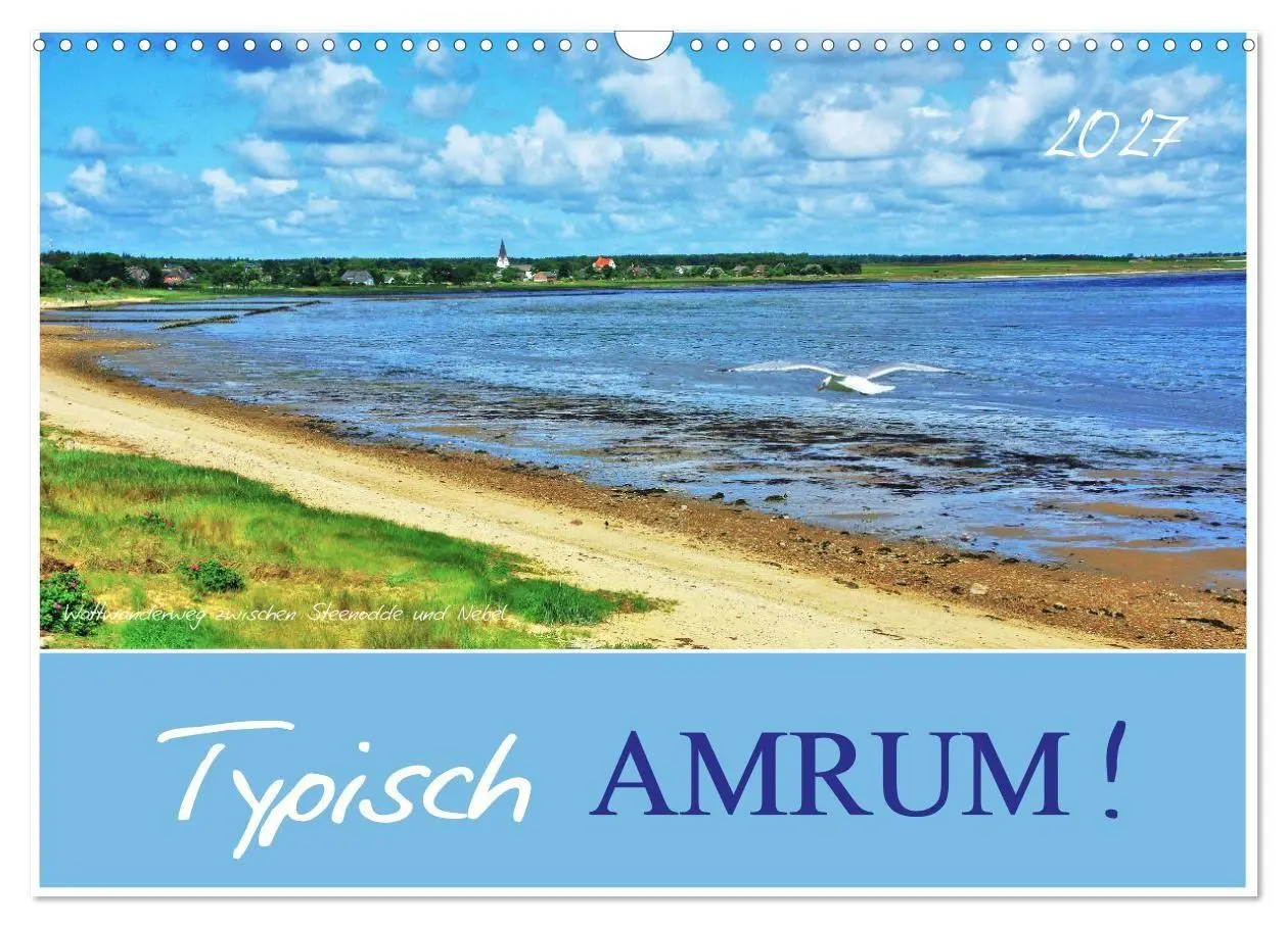 Cover: 9783569835757 | Typisch Amrum! (Wandkalender 2027 DIN A3 quer), CALVENDO...