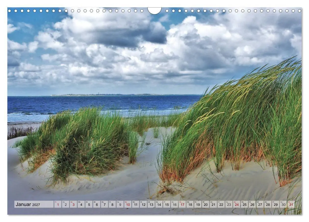 Bild: 9783569835757 | Typisch Amrum! (Wandkalender 2027 DIN A3 quer), CALVENDO...