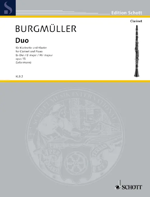 Cover: 9783795795757 | Duo Es Op.15 | Norbert Burgmüller | Buch | Deutsch | 1978