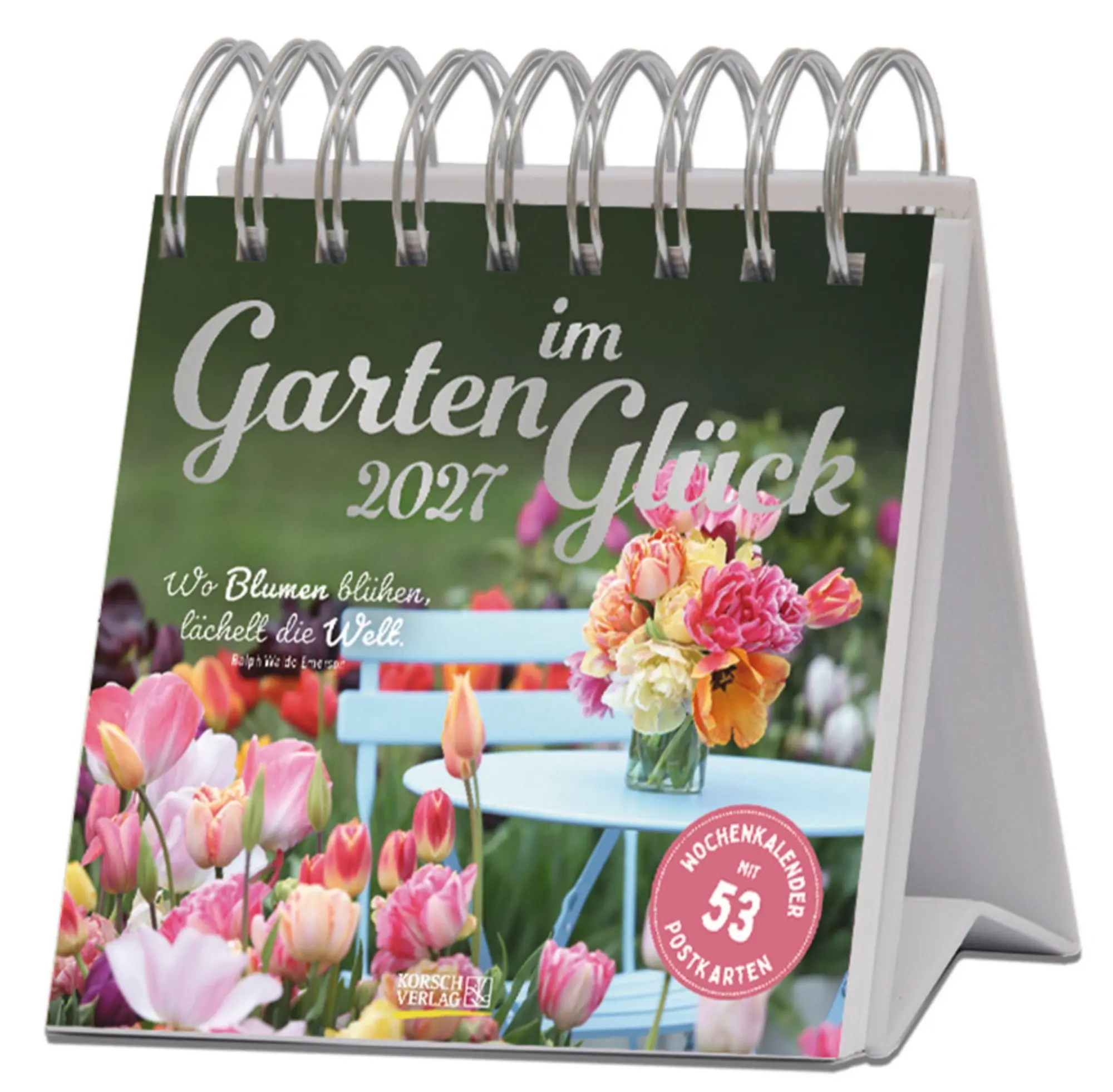 Cover: 9783819305757 | Gartenglück 2027 | Korsch Verlag | Kalender | 54 S. | Deutsch | 2027