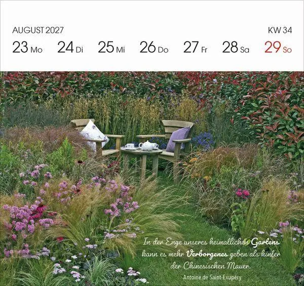Bild: 9783819305757 | Gartenglück 2027 | Korsch Verlag | Kalender | 54 S. | Deutsch | 2027