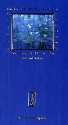 Cover: 9783851295757 | Notizbuch der Wasserrosen / Taccuino delle ninfee | Gerhard Kofler