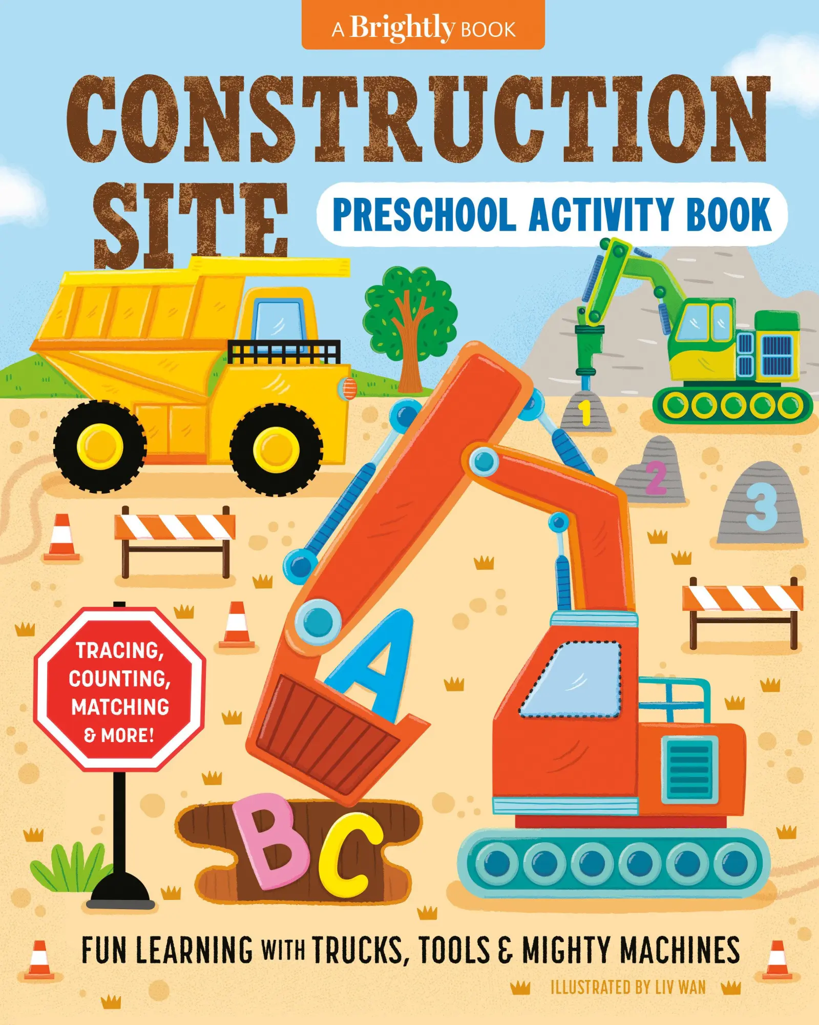 Cover: 9780593885857 | Construction Site Preschool Activity Book | Brightly | Taschenbuch