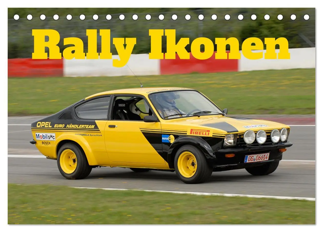 Cover: 9783457335857 | Rally Ikonen (Tischkalender 2026 DIN A5 quer), CALVENDO Monatskalender