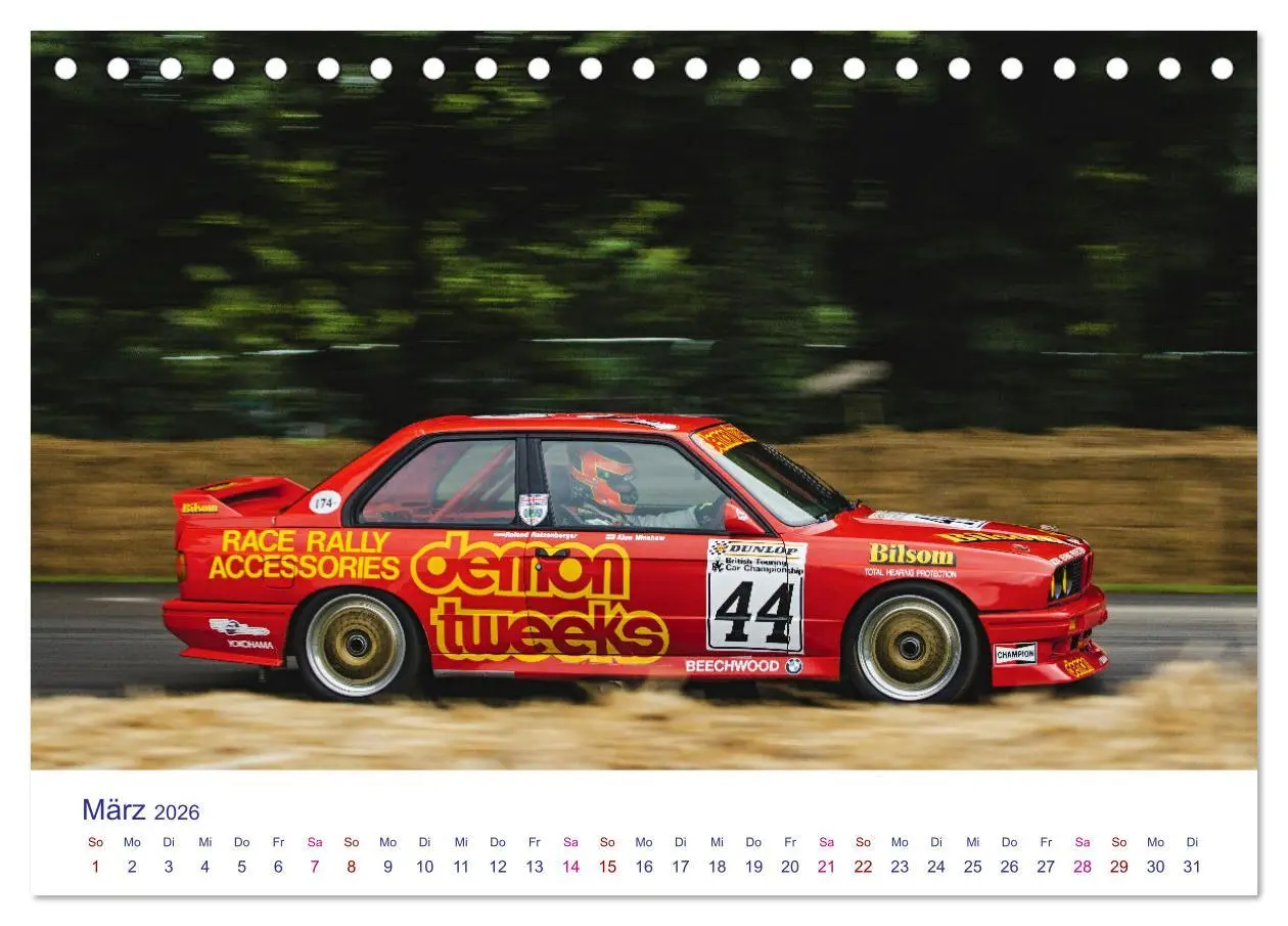 Bild: 9783457335857 | Rally Ikonen (Tischkalender 2026 DIN A5 quer), CALVENDO Monatskalender