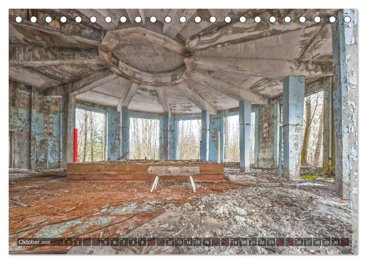 Bild: 9783457715857 | Tschernobyl - Die Sperrzone um das Atomkraftwerk (Tischkalender...