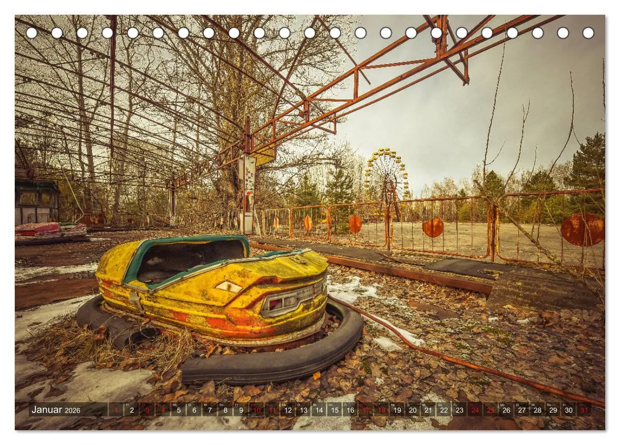 Bild: 9783457715857 | Tschernobyl - Die Sperrzone um das Atomkraftwerk (Tischkalender...