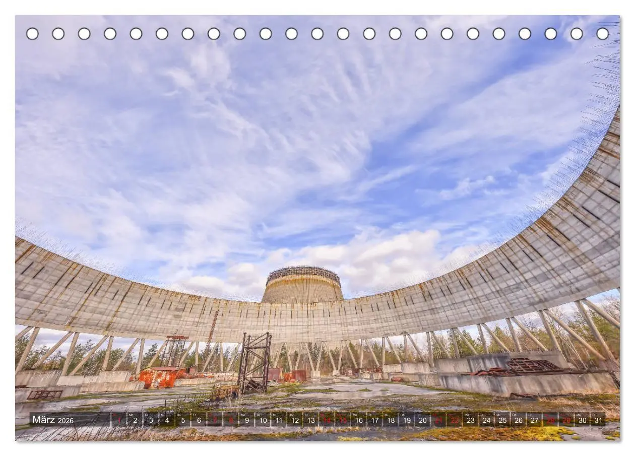 Bild: 9783457715857 | Tschernobyl - Die Sperrzone um das Atomkraftwerk (Tischkalender...