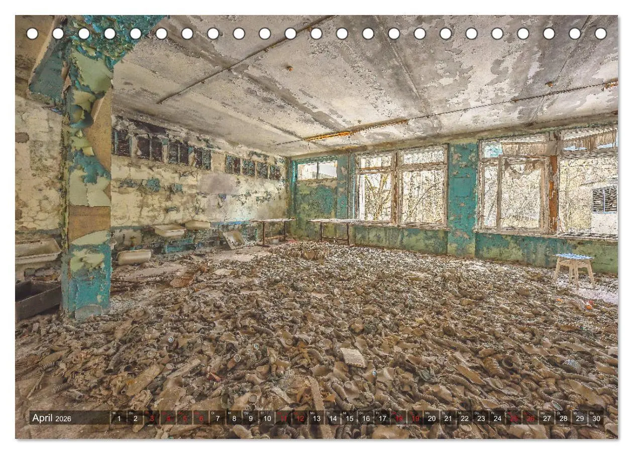 Bild: 9783457715857 | Tschernobyl - Die Sperrzone um das Atomkraftwerk (Tischkalender...