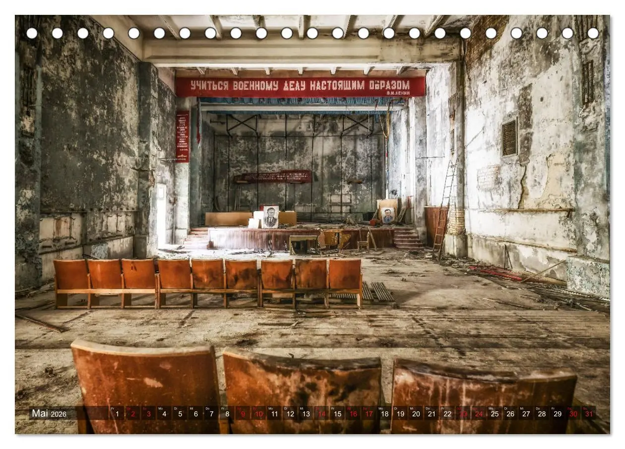 Bild: 9783457715857 | Tschernobyl - Die Sperrzone um das Atomkraftwerk (Tischkalender...