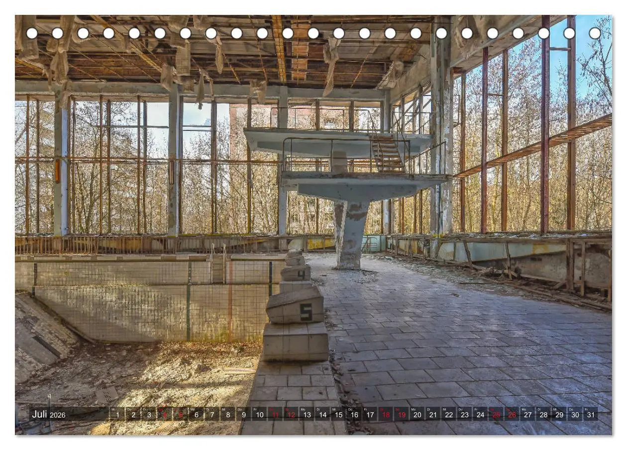Bild: 9783457715857 | Tschernobyl - Die Sperrzone um das Atomkraftwerk (Tischkalender...