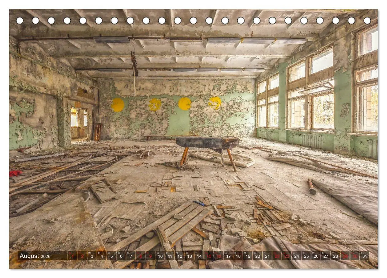 Bild: 9783457715857 | Tschernobyl - Die Sperrzone um das Atomkraftwerk (Tischkalender...