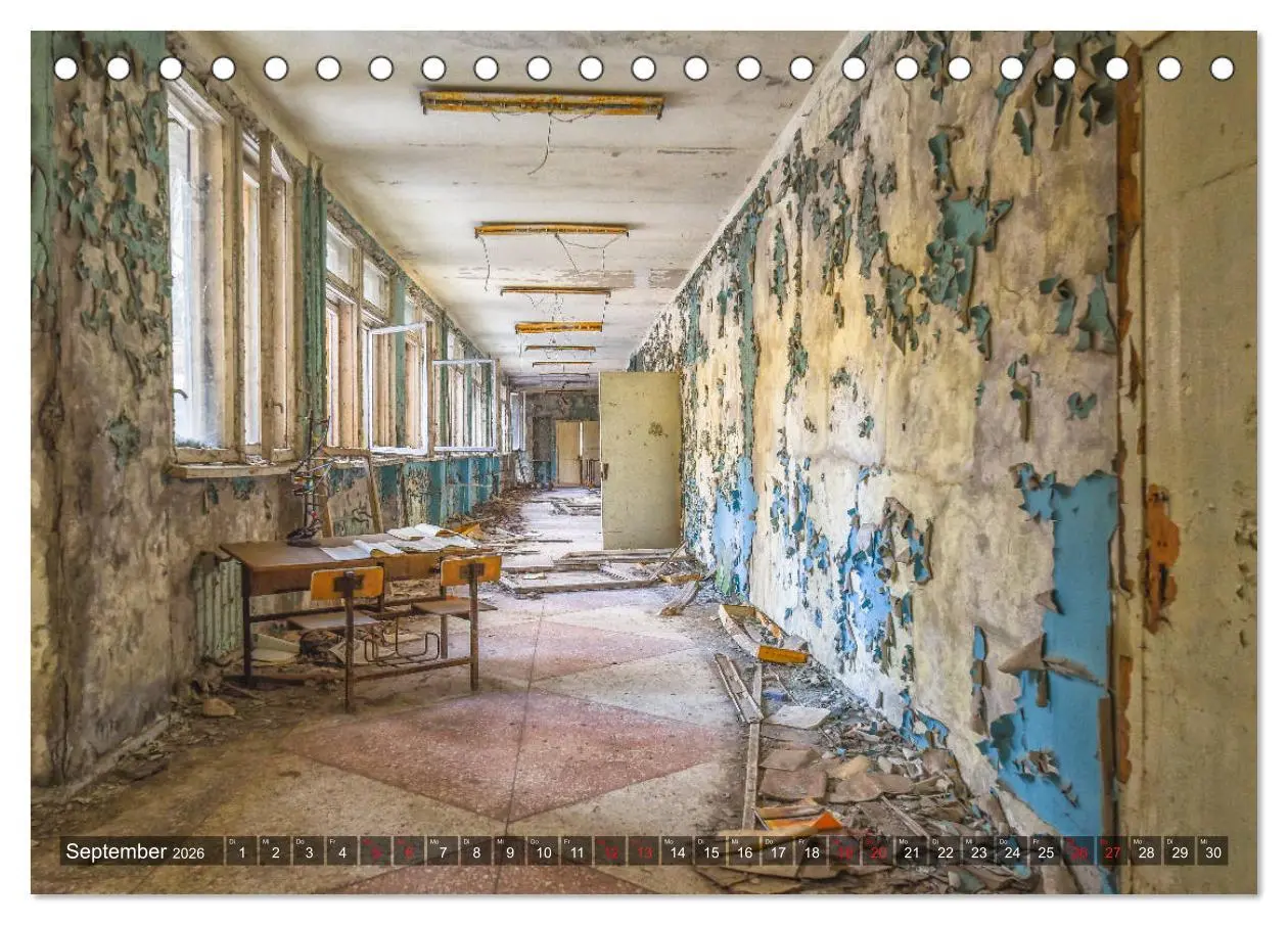 Bild: 9783457715857 | Tschernobyl - Die Sperrzone um das Atomkraftwerk (Tischkalender...
