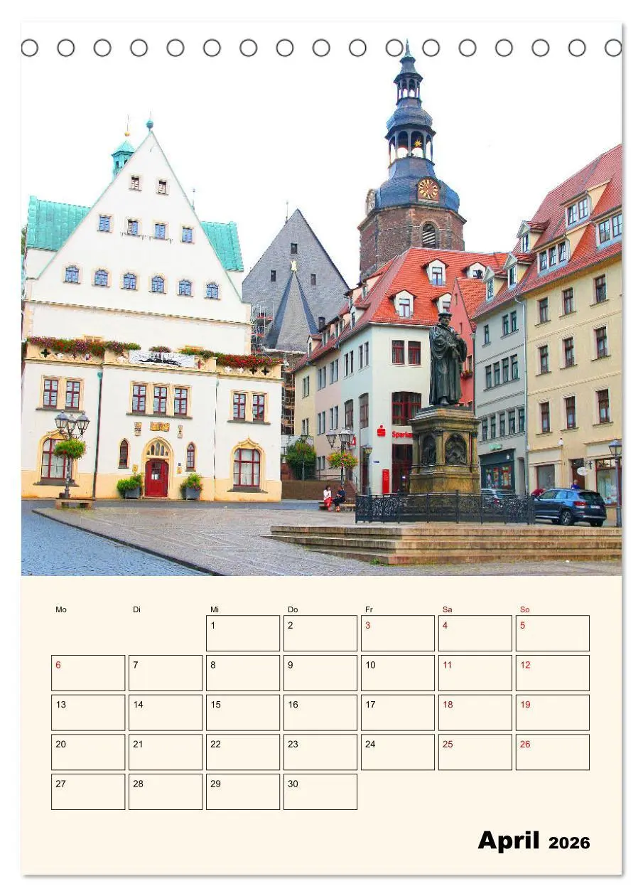 Bild: 9783516355857 | Schönes Sachsen-Anhalt (Tischkalender 2026 DIN A5 hoch), CALVENDO...