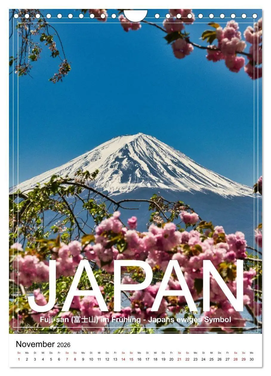 Bild: 9783516735857 | Japan PosterArt 2024 (Wandkalender 2026 DIN A4 hoch), CALVENDO...