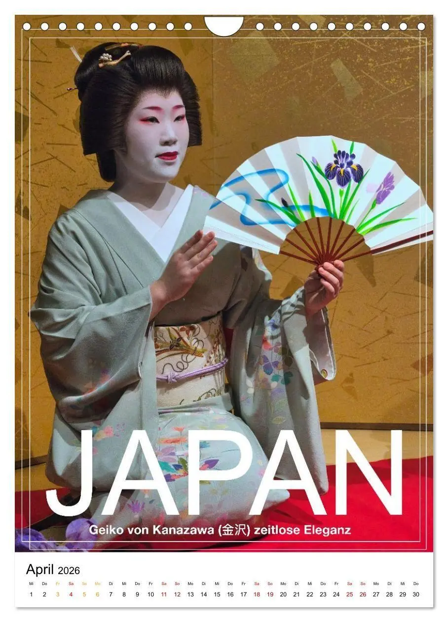 Bild: 9783516735857 | Japan PosterArt 2024 (Wandkalender 2026 DIN A4 hoch), CALVENDO...