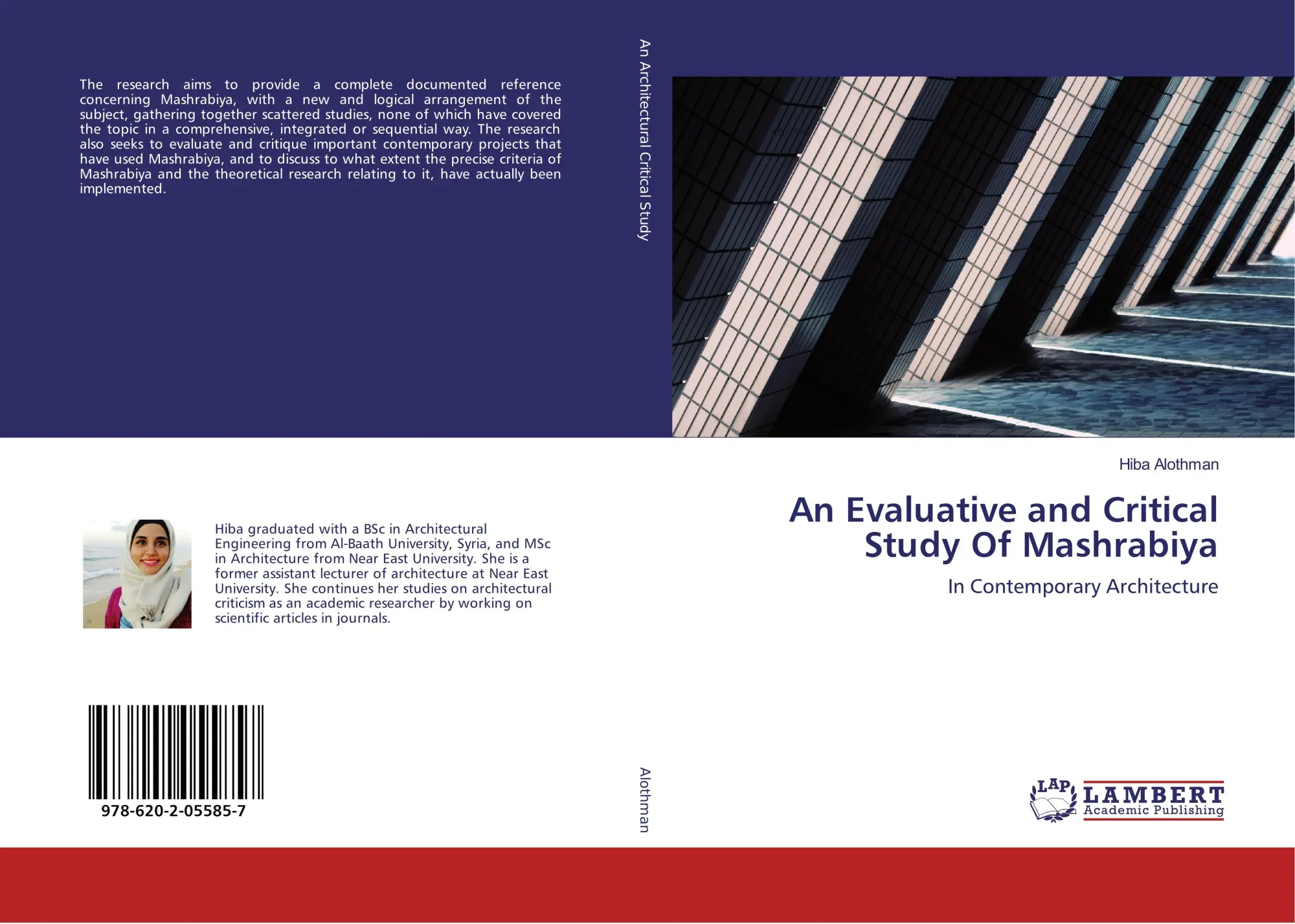 Cover: 9786202055857 | An Evaluative and Critical Study Of Mashrabiya | Hiba Alothman | Buch