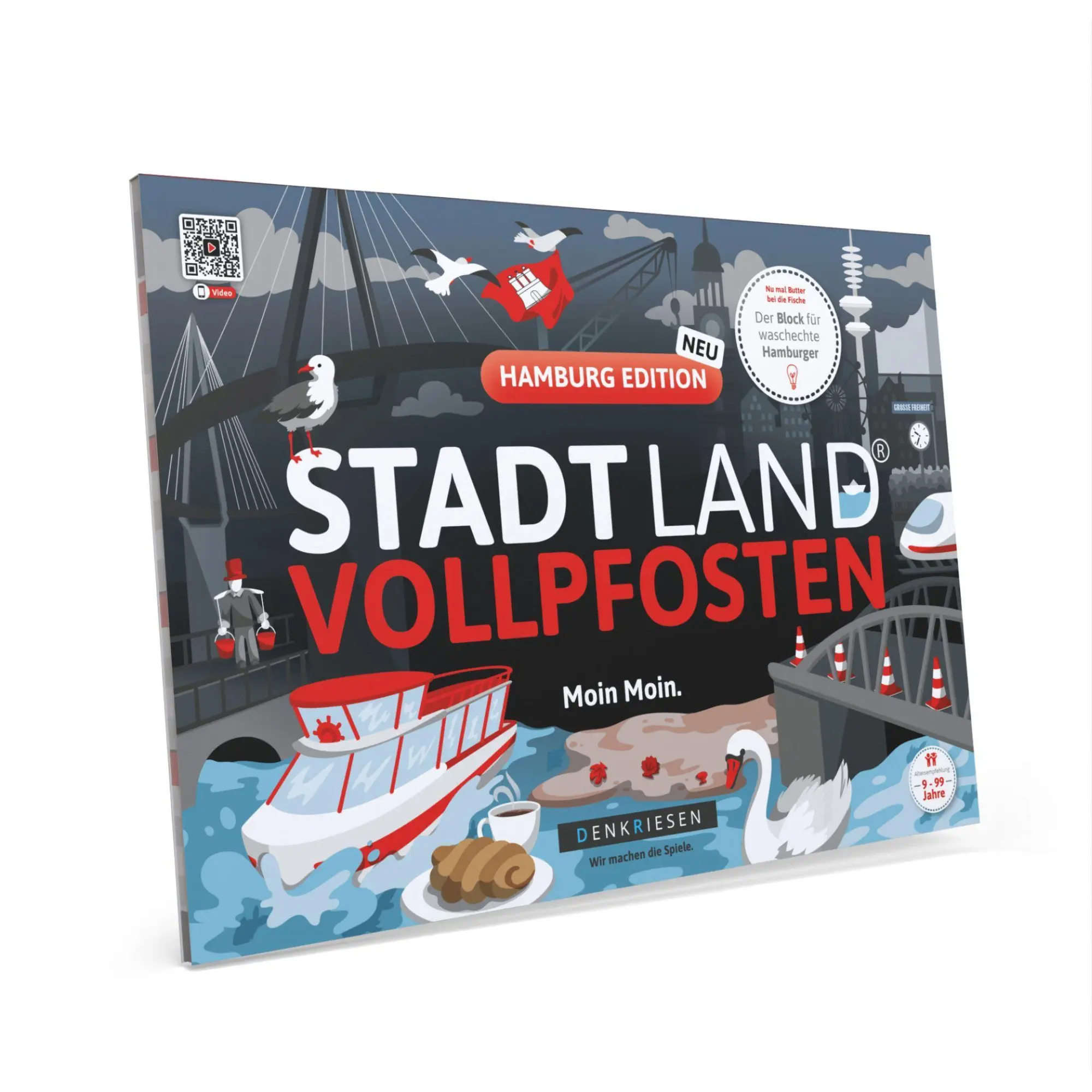 Cover: 4260528095957 | DENKRIESEN - STADT LAND VOLLPFOSTEN® - HAMBURG EDITION - "Moin...
