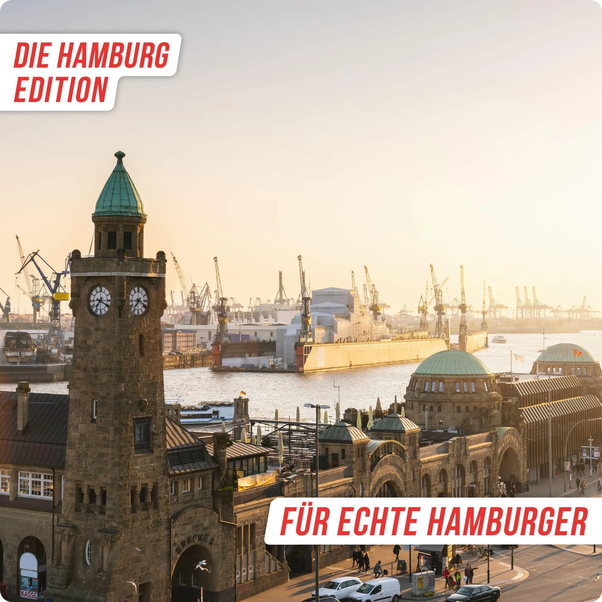 Bild: 4260528095957 | DENKRIESEN - STADT LAND VOLLPFOSTEN® - HAMBURG EDITION - "Moin...