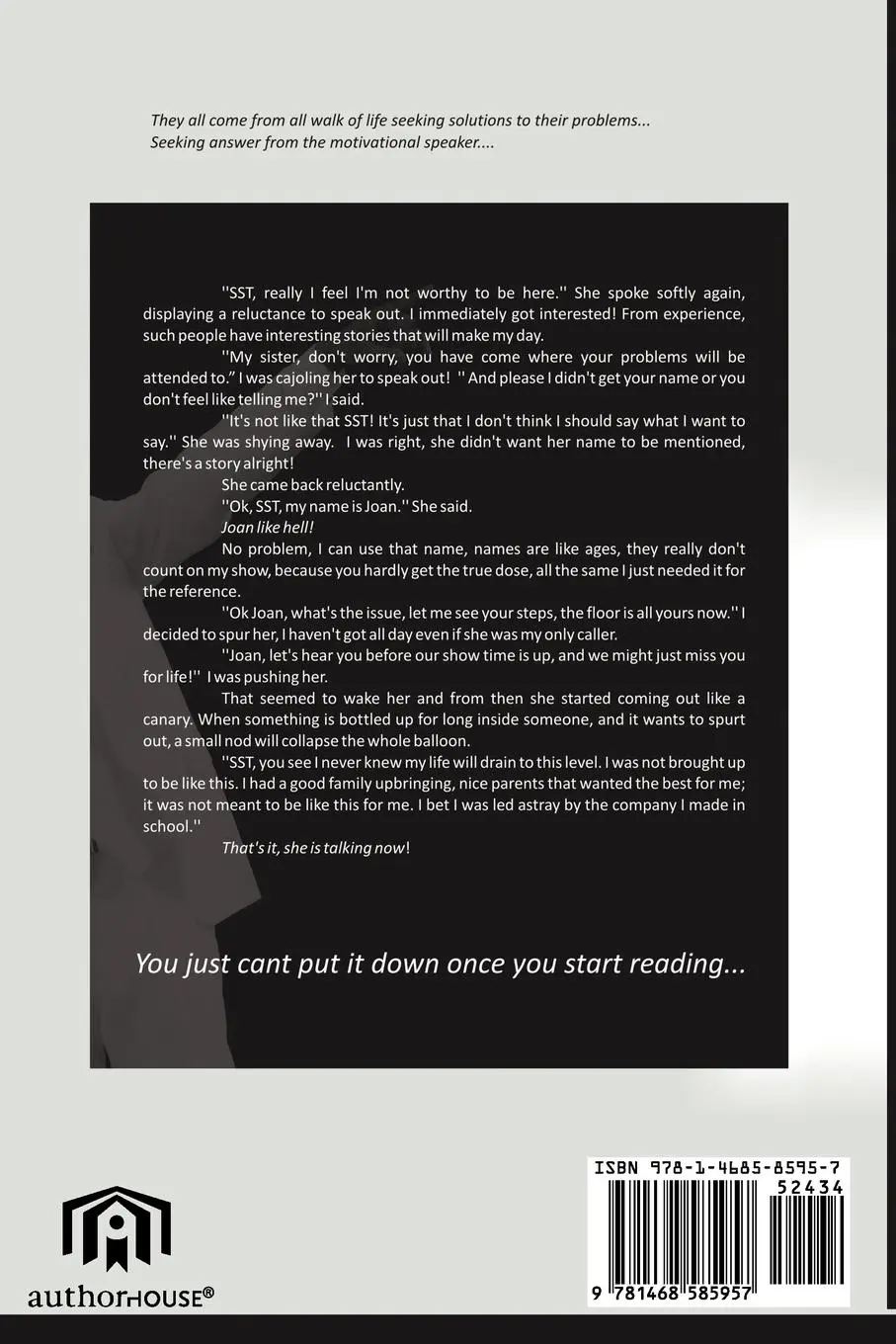 Rückseite: 9781468585957 | The Motivational Speaker | The Game Planner | Tilawan | Taschenbuch