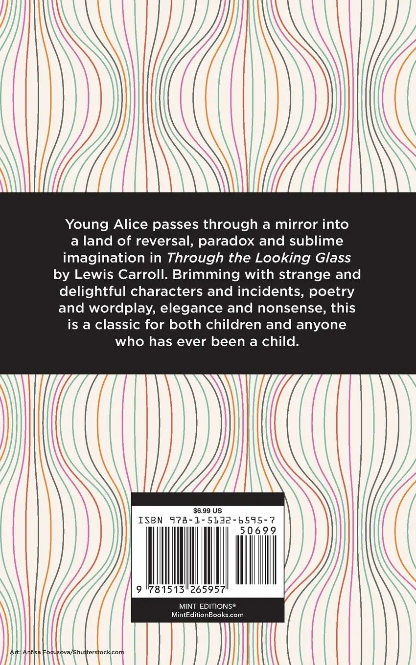 Rückseite: 9781513265957 | Through the Looking Glass | Lewis Carroll | Taschenbuch | Englisch
