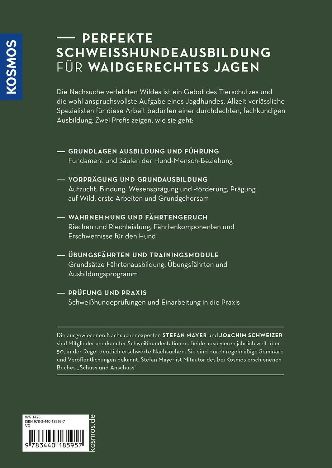 Bild: 9783440185957 | Ausbildung und Fährte | Stefan Mayer (u. a.) | Buch | 160 S. | Deutsch