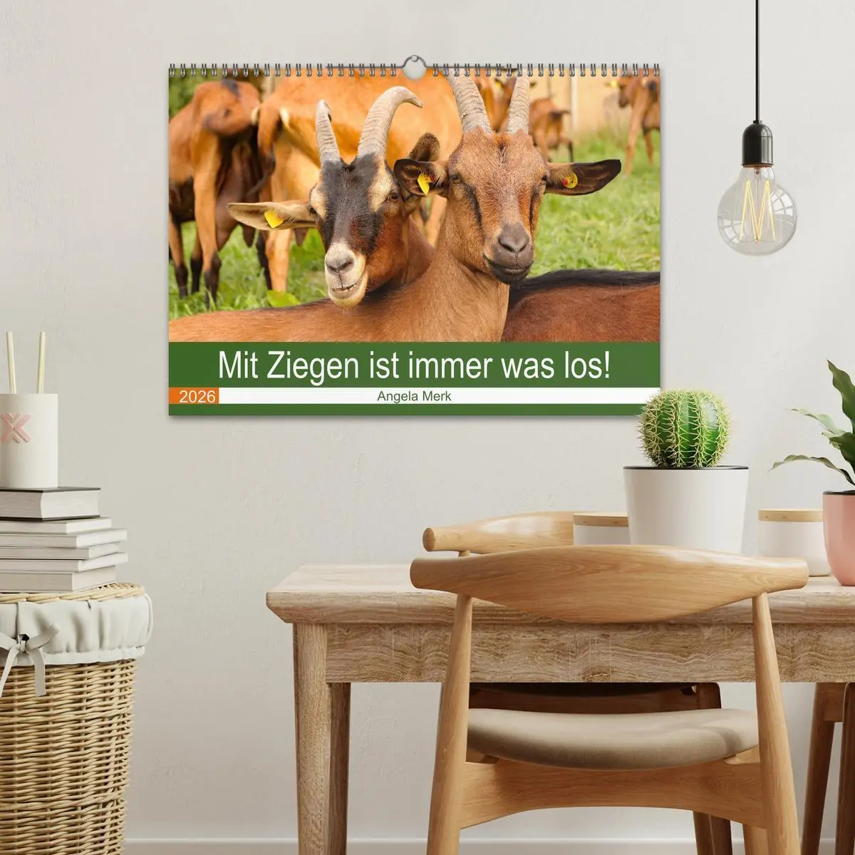 Bild: 9783457635957 | Mit Ziegen ist immer was los! (Wandkalender 2026 DIN A3 quer),...