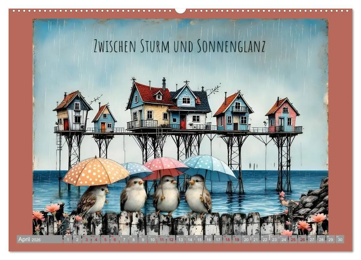 Bild: 9783516655957 | Meergeflunkert (Wandkalender 2026 DIN A2 quer), CALVENDO...