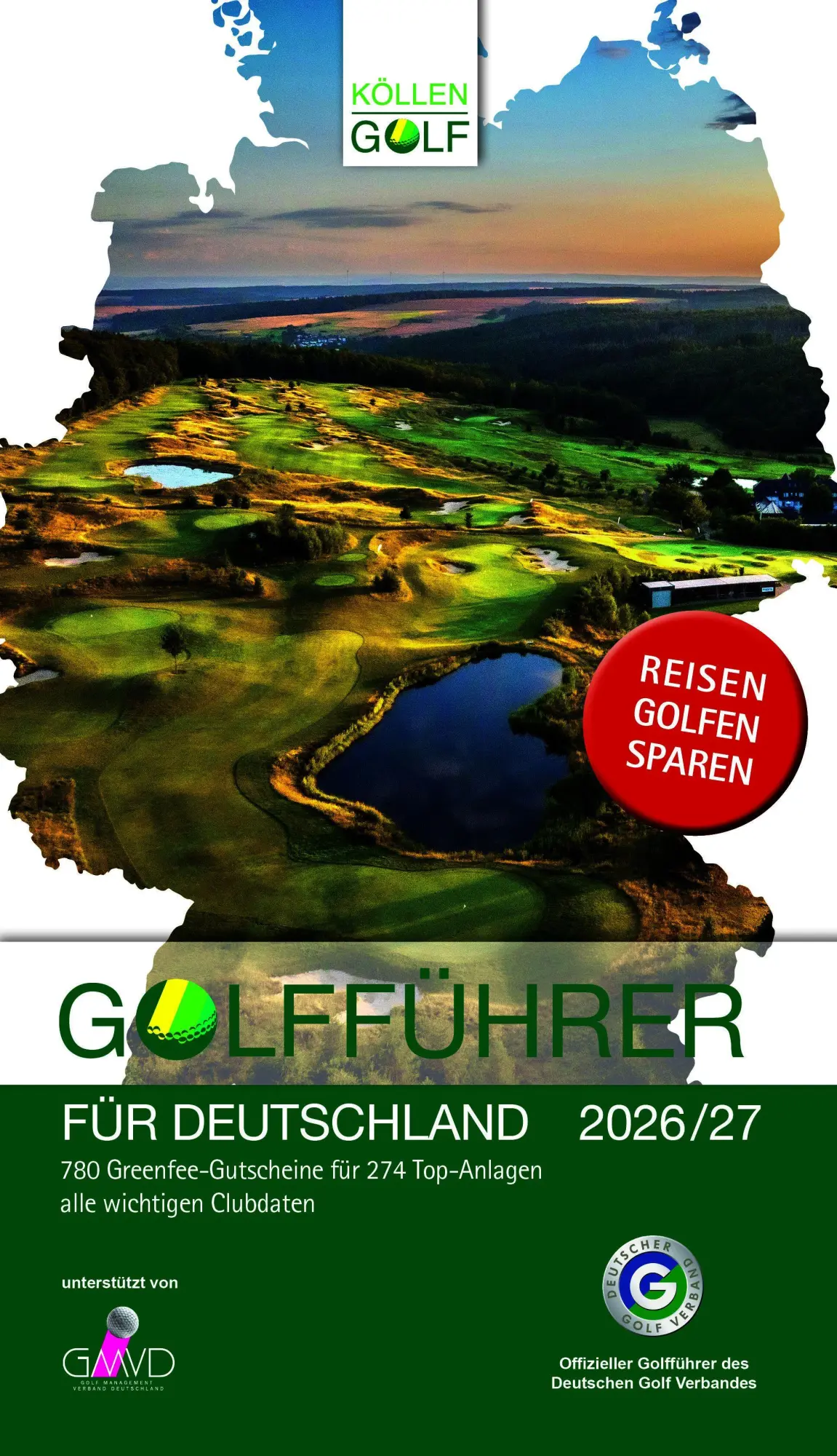 Cover: 9783885795957 | Golfführer für Deutschland 2026/27 | Köllen Druck | Taschenbuch | 2025