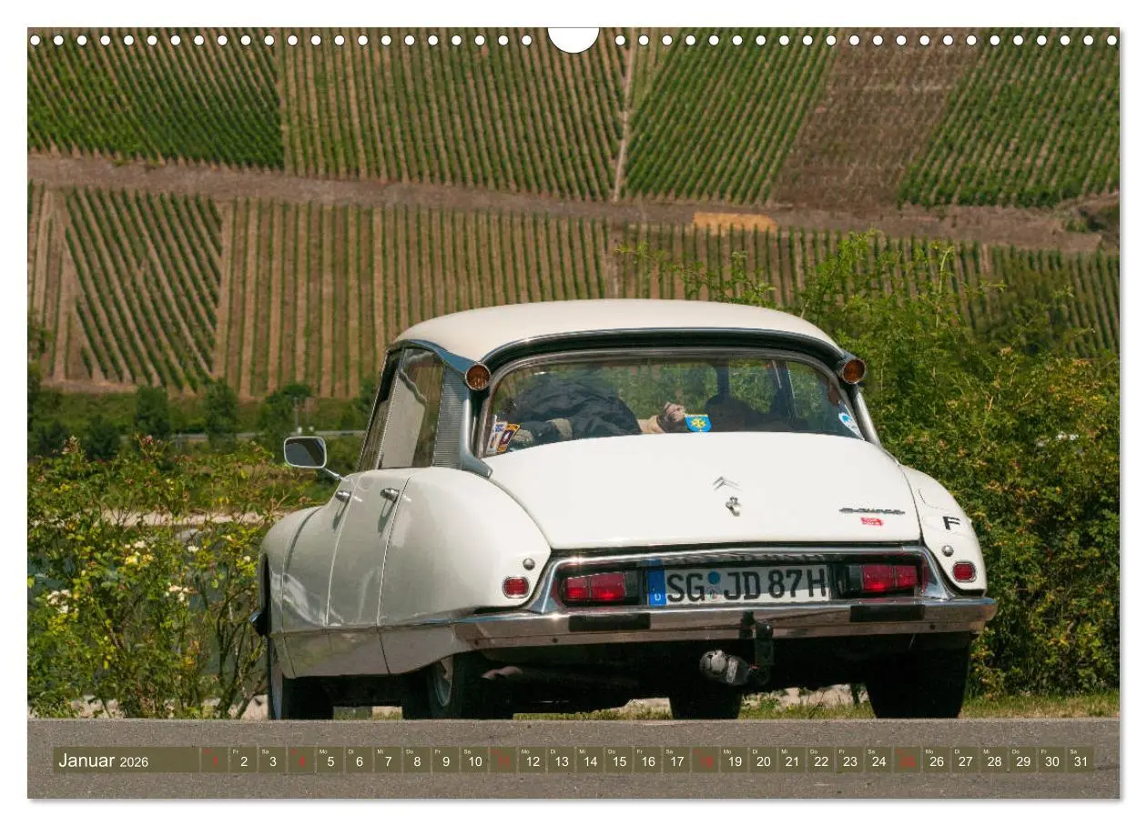 Bild: 9783457766057 | Citroën DS Göttin im Mittelrheintal (Wandkalender 2026 DIN A3...