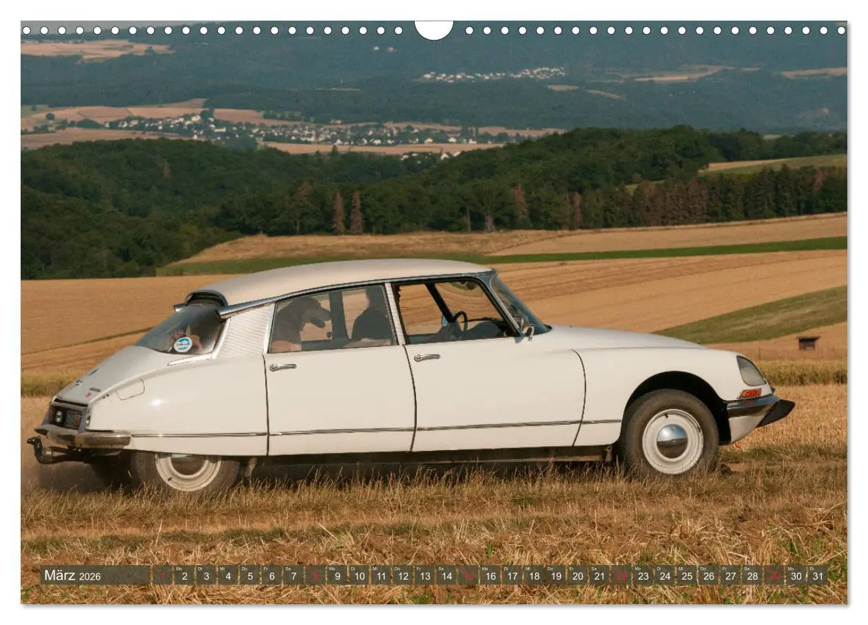 Bild: 9783457766057 | Citroën DS Göttin im Mittelrheintal (Wandkalender 2026 DIN A3...