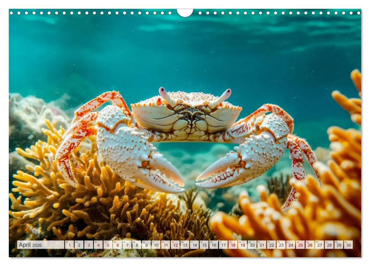 Bild: 9783516166057 | OZEANWELTEN Faszination Meerestiere (Wandkalender 2026 DIN A3...