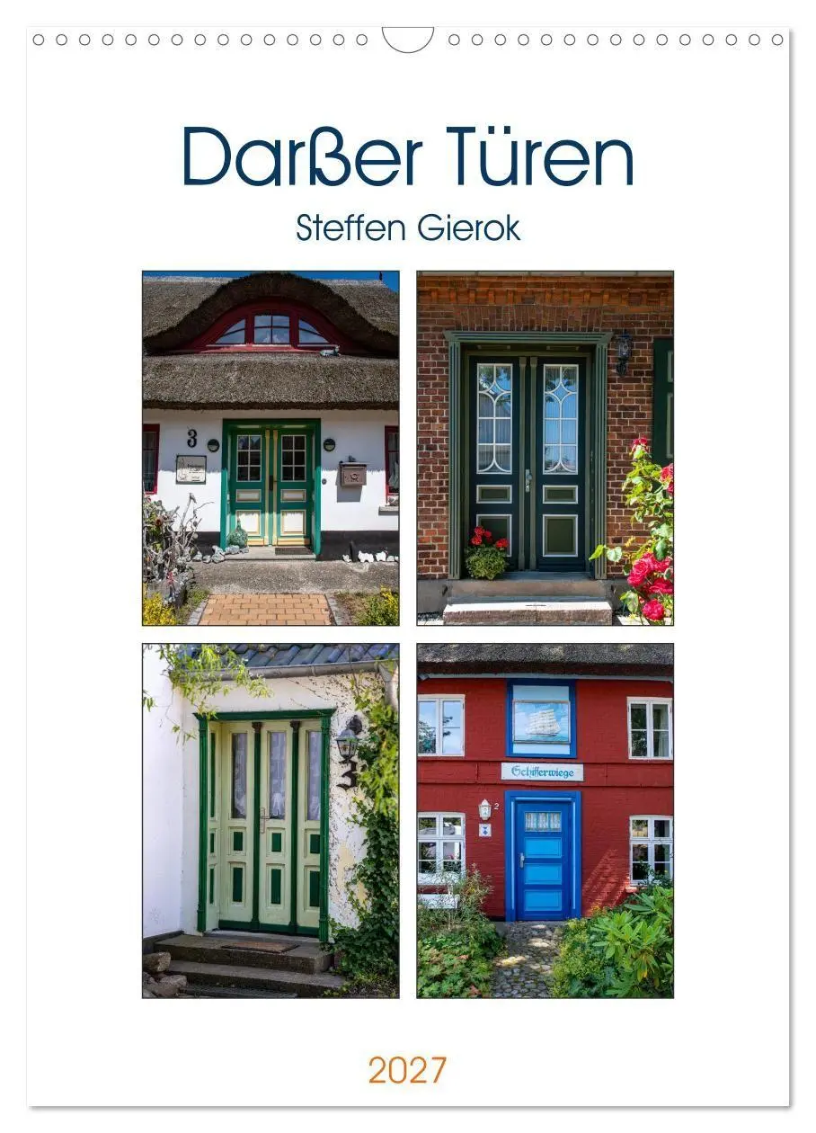 Cover: 9783569636057 | Darßer Türen (Wandkalender 2027 DIN A3 hoch), CALVENDO Monatskalender