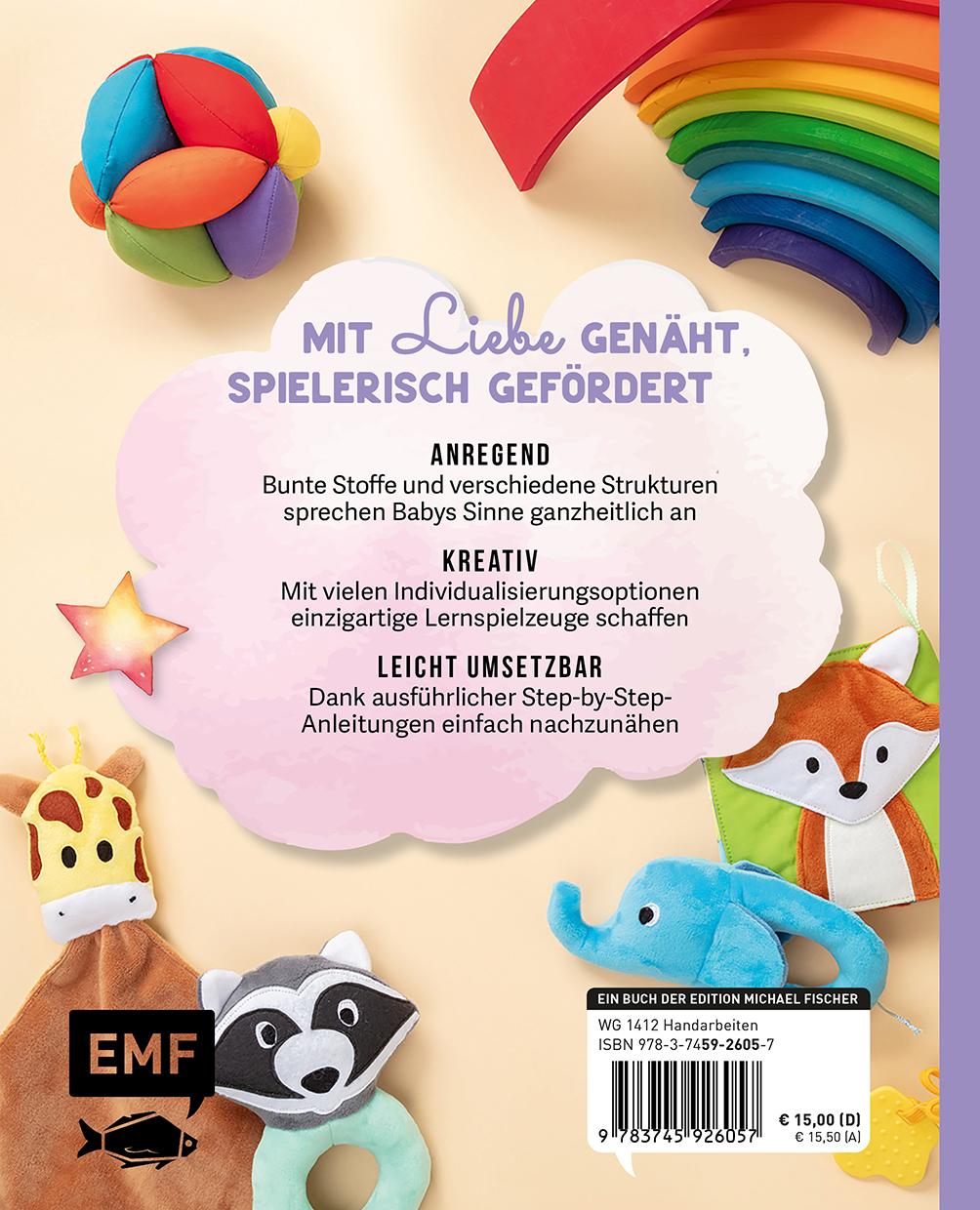 Rückseite: 9783745926057 | Das Montessori-Nähbuch - Spielerisch wachsen und Selbstständigkeit...