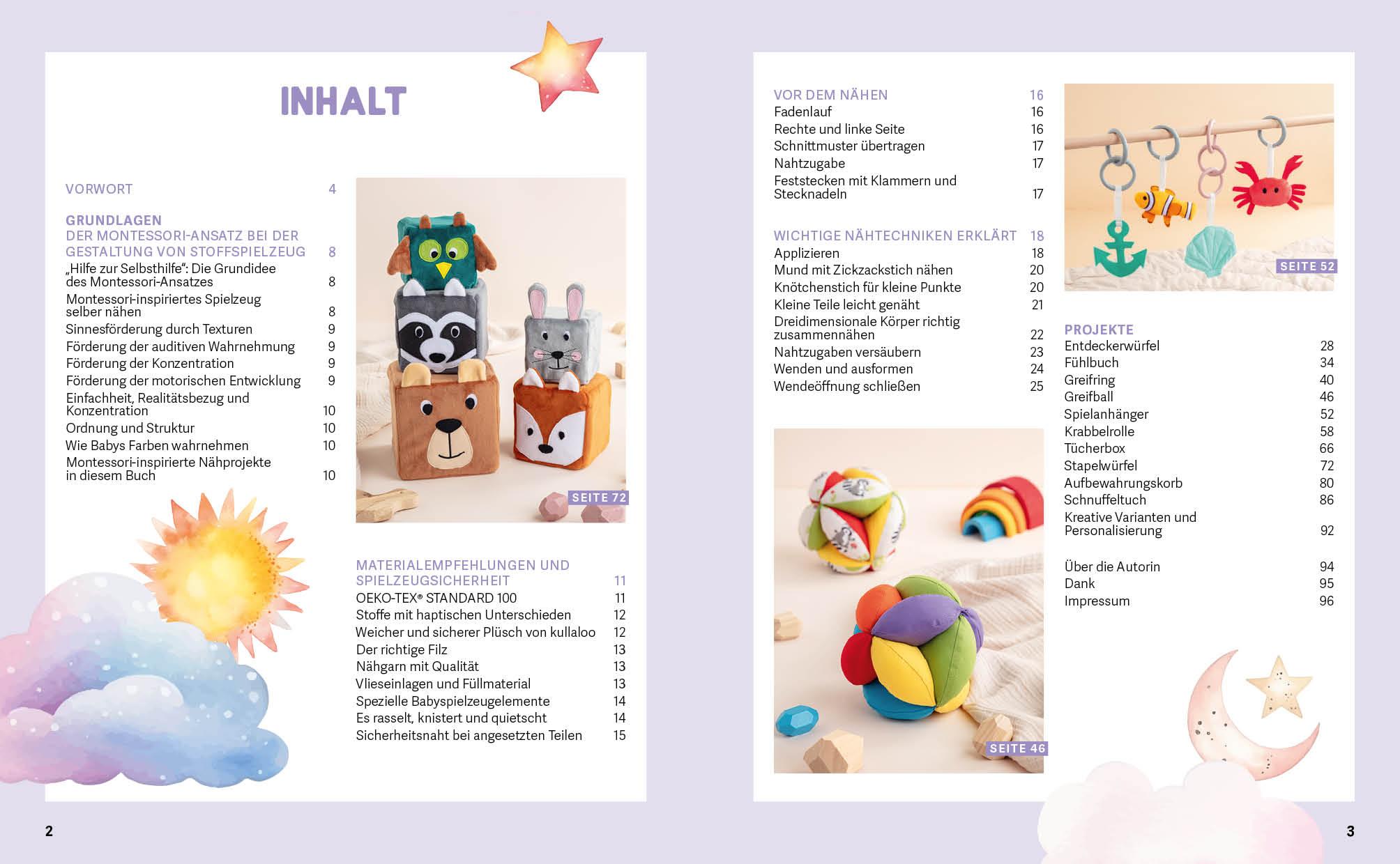 Bild: 9783745926057 | Das Montessori-Nähbuch - Spielerisch wachsen und Selbstständigkeit...