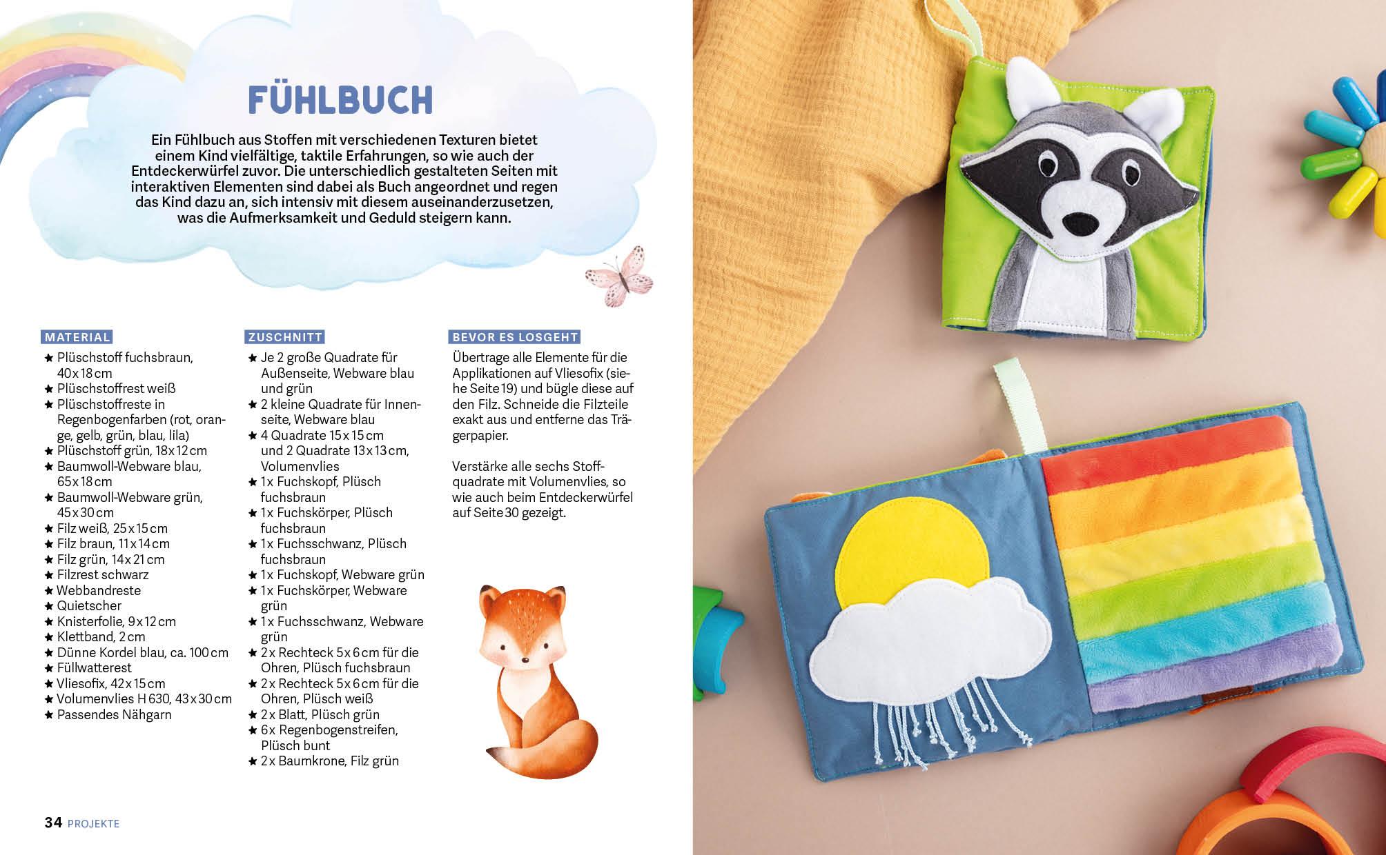 Bild: 9783745926057 | Das Montessori-Nähbuch - Spielerisch wachsen und Selbstständigkeit...