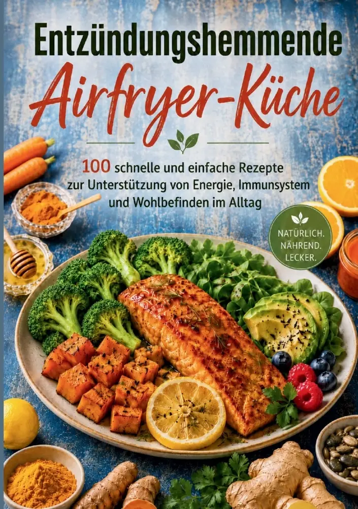 Cover: 9789403916057 | Entzündungshemmende Airfryer-Küche: 100 schnelle und einfache...