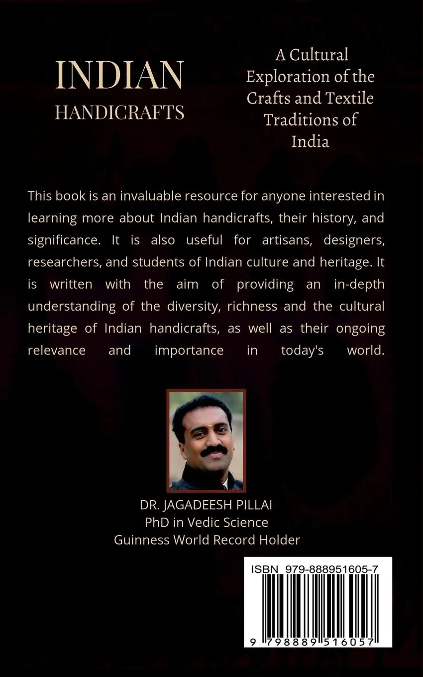 Rückseite: 9798889516057 | Indian Handicrafts | Jagadeesh | Taschenbuch | Kartoniert / Broschiert