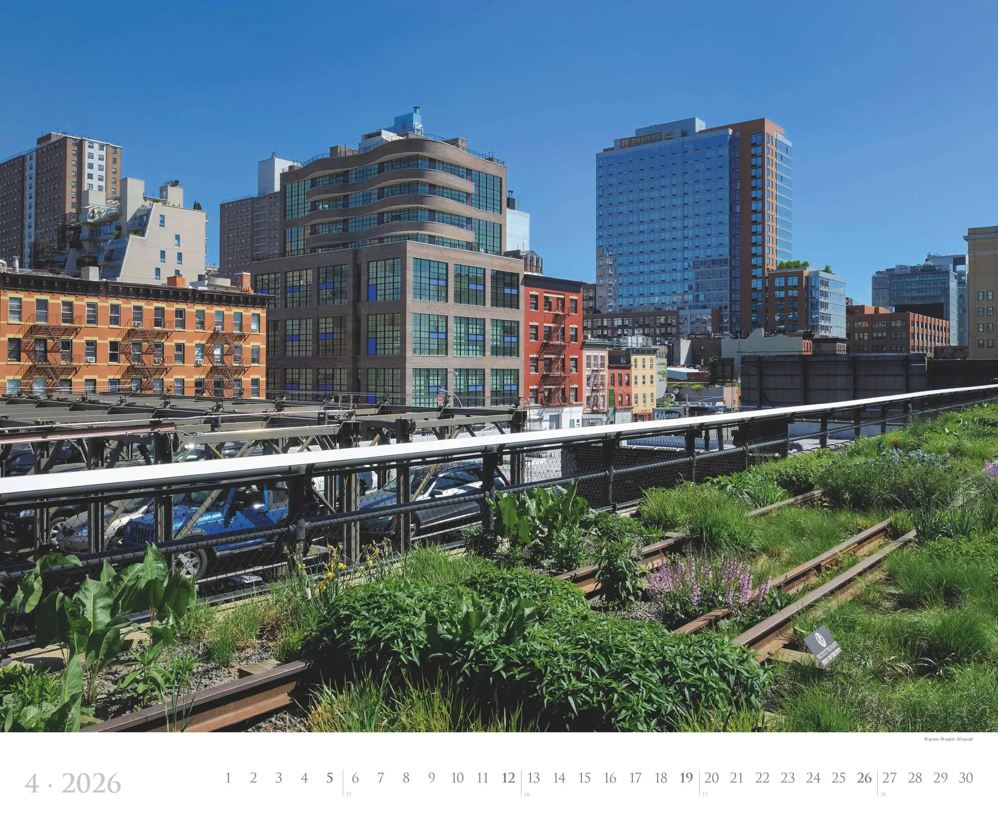 Bild: 4069095006157 | New York 2026 - Städte-Reise-Kalender - Querformat 60 x 50 cm -...