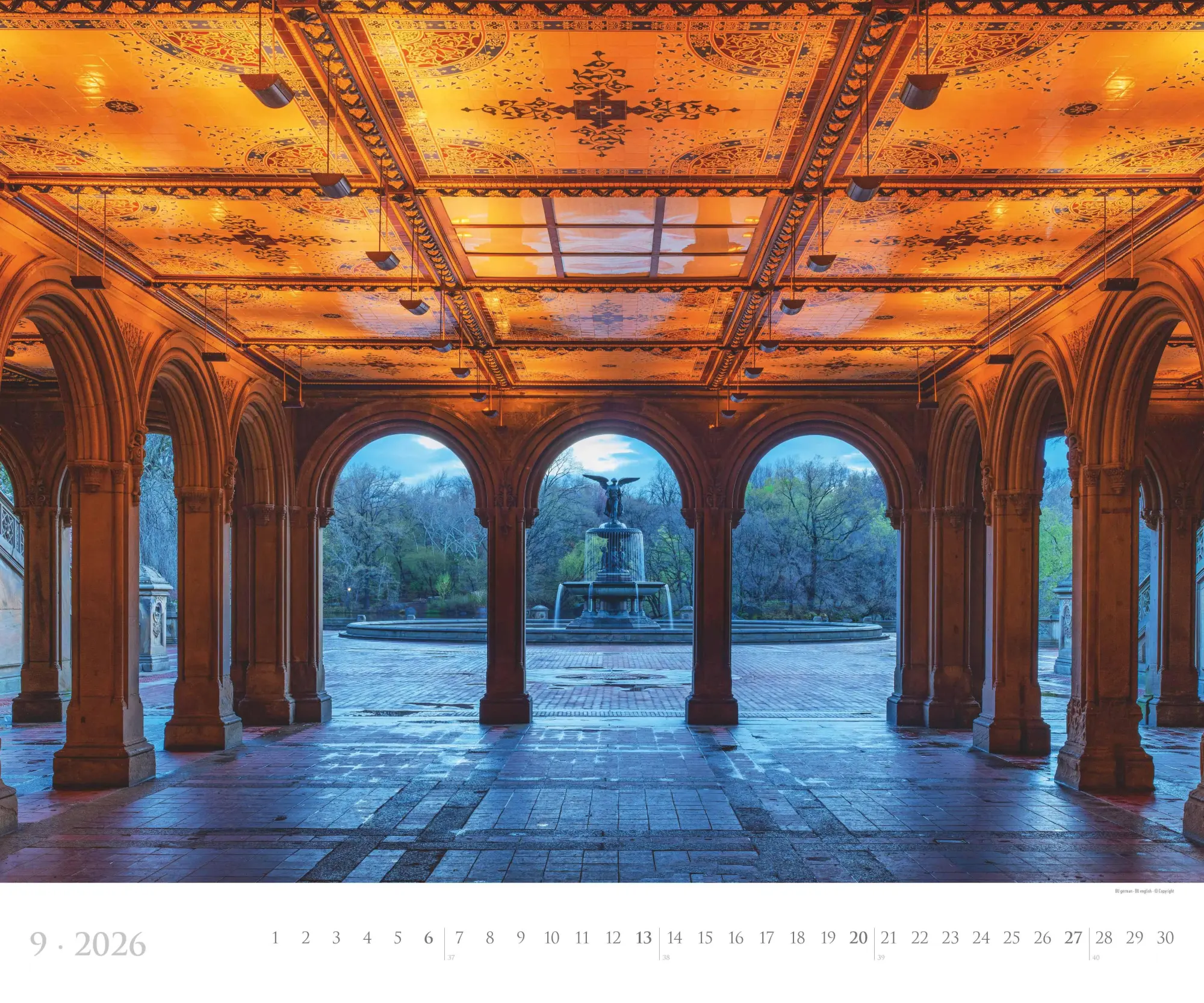 Bild: 4069095006157 | New York 2026 - Städte-Reise-Kalender - Querformat 60 x 50 cm -...