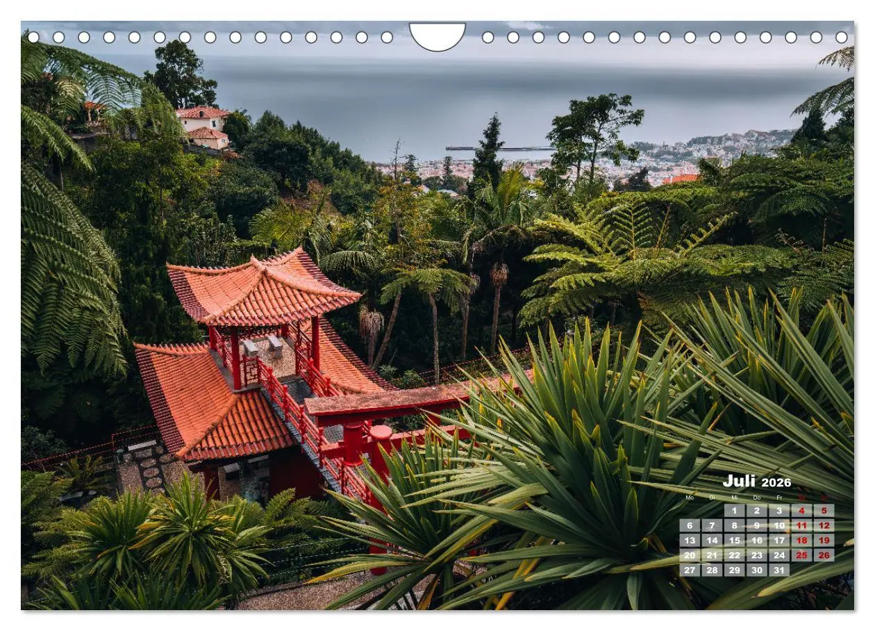 Bild: 9783457376157 | Trauminsel Madeira (Wandkalender 2026 DIN A4 quer), CALVENDO...