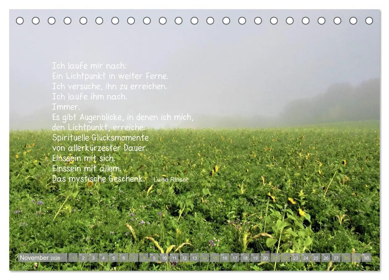 Bild: 9783457446157 | Beuroner Jakobsweg (Tischkalender 2026 DIN A5 quer), CALVENDO...