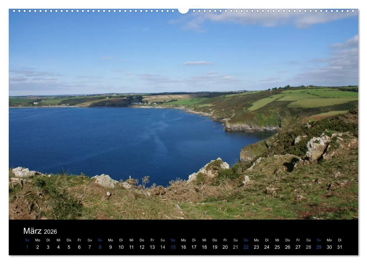 Bild: 9783516086157 | Anblicke und Ausblicke in Cornwall (Wandkalender 2026 DIN A2 quer),...