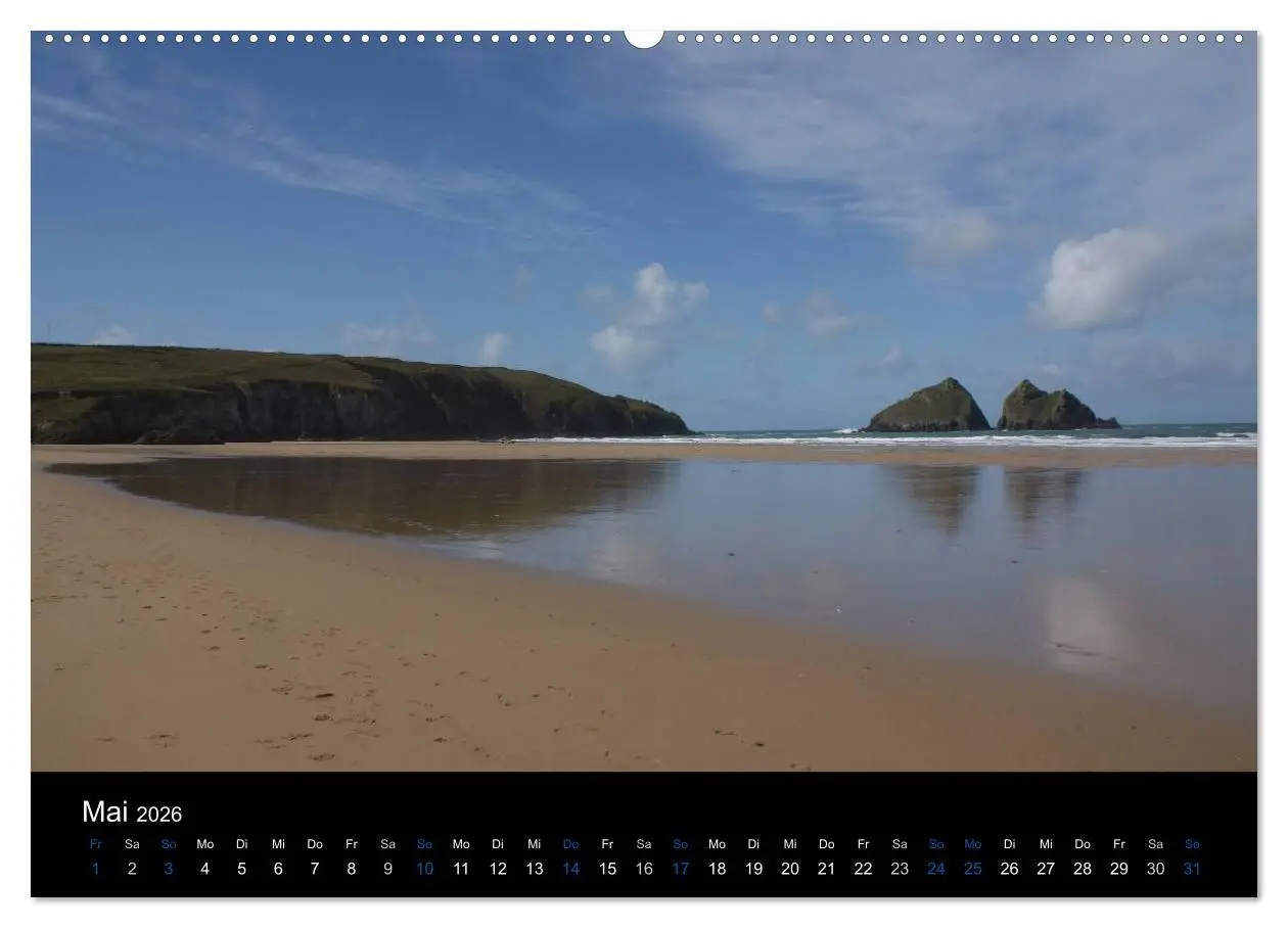 Bild: 9783516086157 | Anblicke und Ausblicke in Cornwall (Wandkalender 2026 DIN A2 quer),...