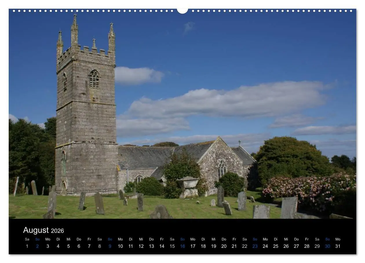 Bild: 9783516086157 | Anblicke und Ausblicke in Cornwall (Wandkalender 2026 DIN A2 quer),...
