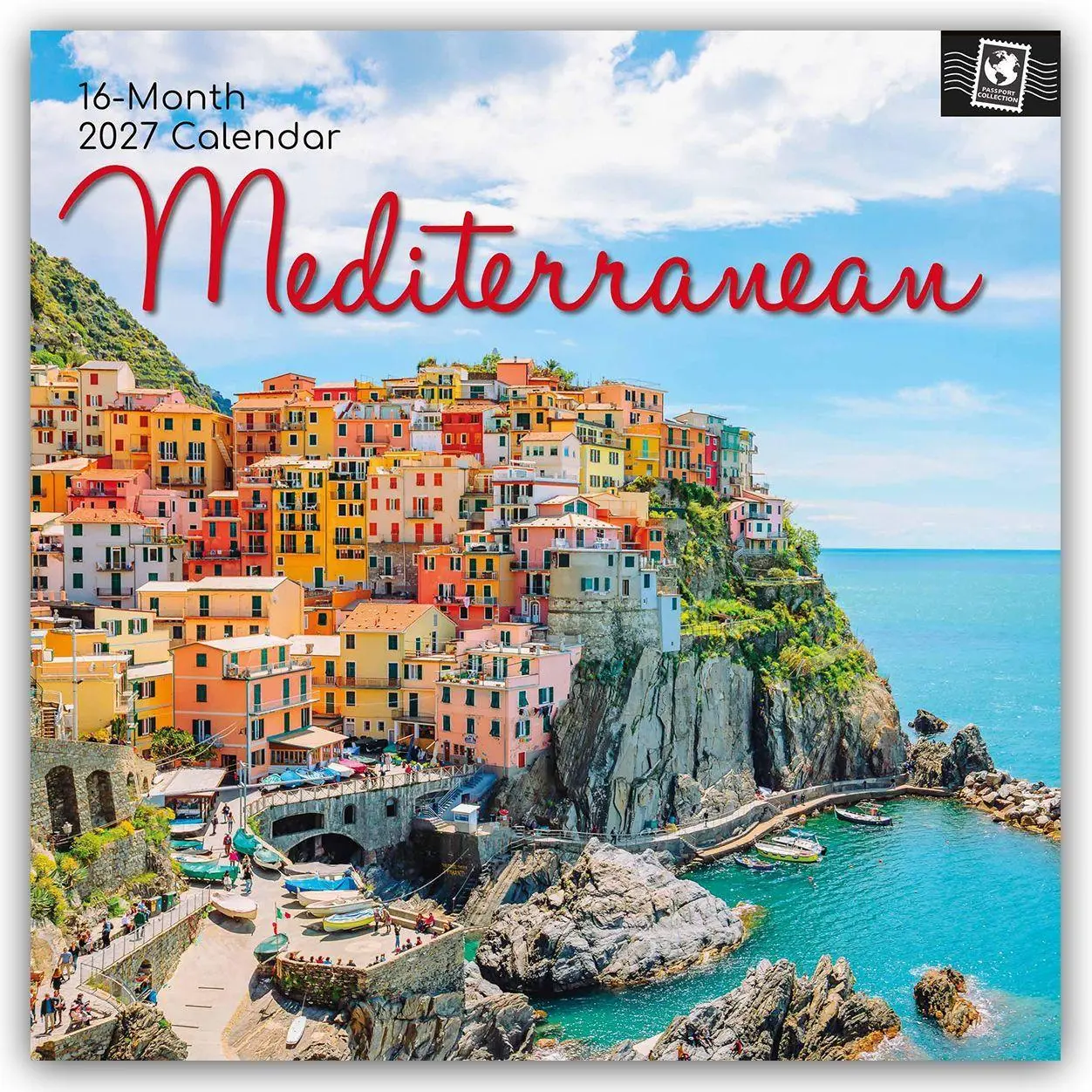 Cover: 9781805976257 | Mediterranean - Mittelmeer 2027 - 16-Monatskalender | The Gifted