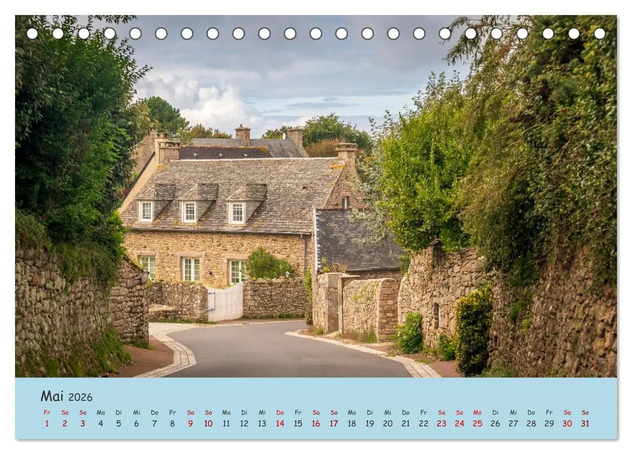 Bild: 9783516216257 | Unterwegs in der Normandie (Tischkalender 2026 DIN A5 quer),...