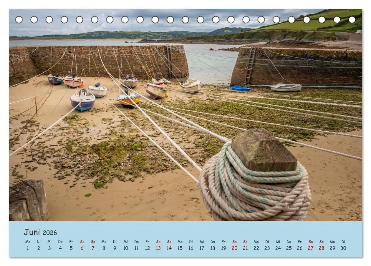 Bild: 9783516216257 | Unterwegs in der Normandie (Tischkalender 2026 DIN A5 quer),...